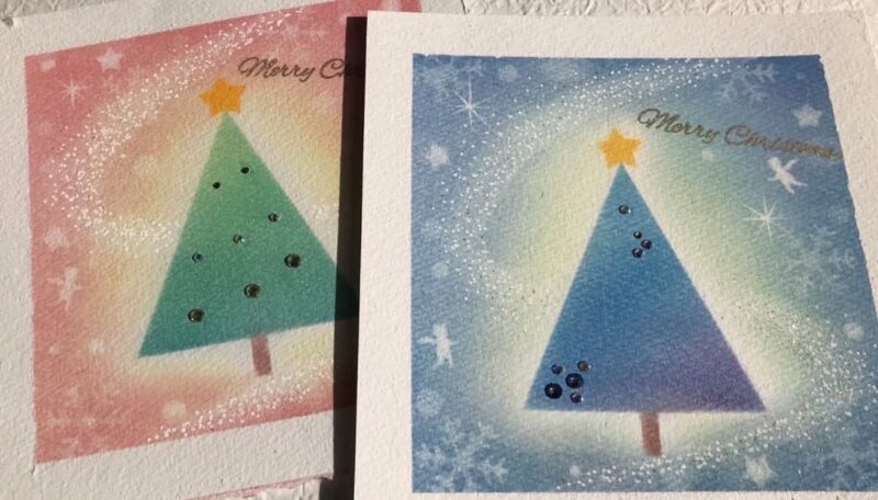 はじめてのパステルシャインアート®クリスマスツリー（11/30・大阪市）