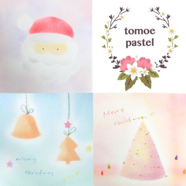 ＜季節のパステル＞クリスマスのパステルアート（12/6・東京）